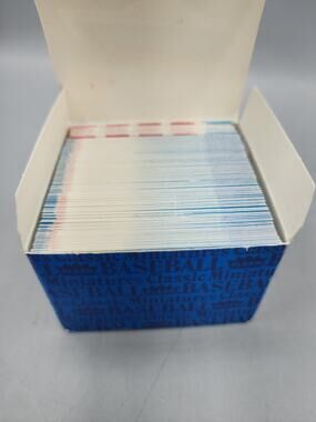 1987 Fleer Classic Miniatures Baseball Factory Sealed Set with 17 Logo Stickers